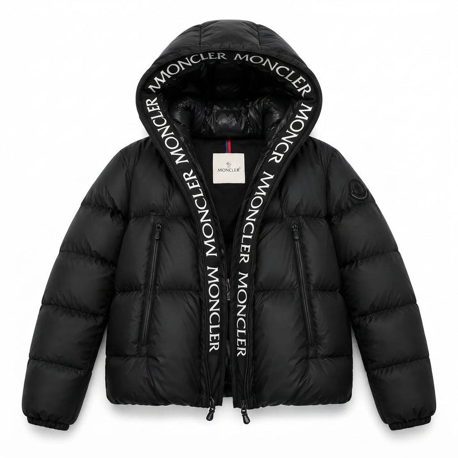 AVEN MC Logo Puffer Daunenjacke Schwarz